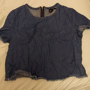 jean material top size small